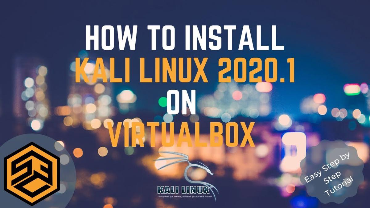 'Video thumbnail for Install Kali Linux on VirtualBox - Quick & Easy Step by Step Tutorial'