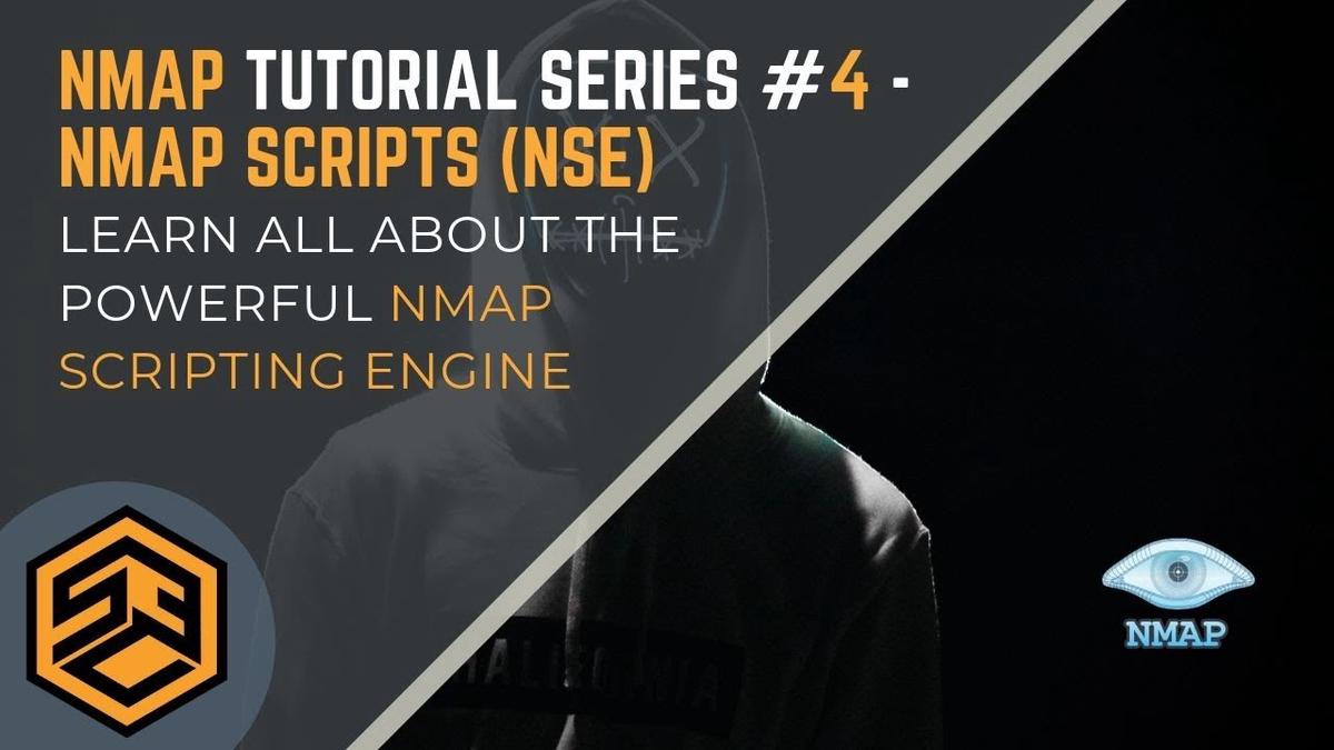 'Video thumbnail for Nmap Tutorial Series 4 - Nmap Scripts (NSE)'