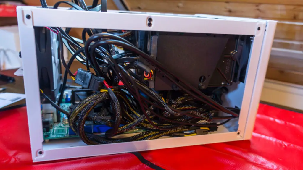 DIY NAS FreeNAS Server Finished Build