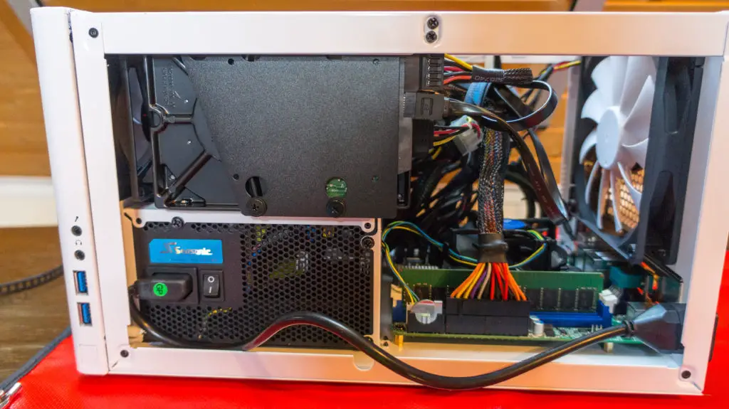 DIY NAS FreeNAS Server Finished Build