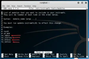 Install Integration Services on Kali Linux