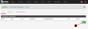Enable SSL for pfSense