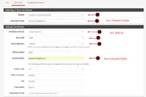 enable ssl on pfsense 2.4