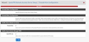 Configure OpenVPN for pfSense 2.4