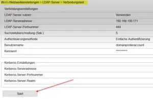 LDAP Connection Test