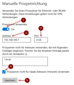 Setting Your Proxy