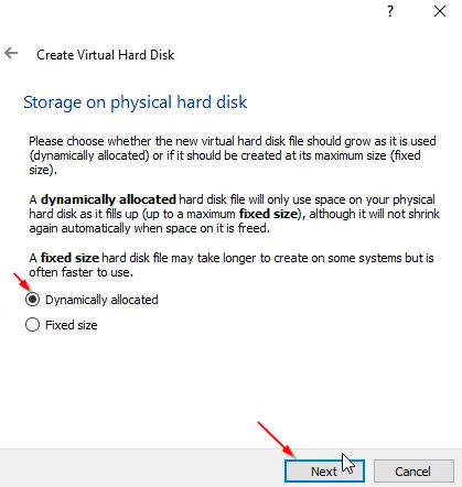 Adjusting VirtualBox Storage