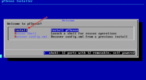 pfSense 2.4 Installation