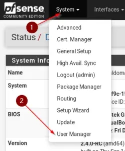 pfSense 2.4 Installation