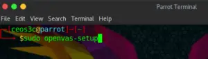 How to install OpenVAS on ParrotSec