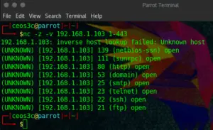 How to scan ports with Netcat
