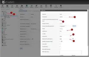 How to create a Windows share on FreeNAS