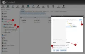 How to create a Windows Share with FreeNAS