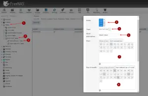 How to set up SMART tests on FreeNAS