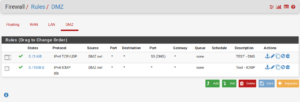DMZ pfSense 2.4.2
