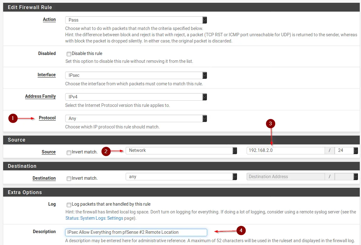 fersken Orient Australsk person pfSense site to site VPN tunnel - The Complete Guide