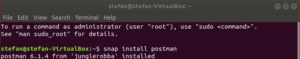 Install Postman