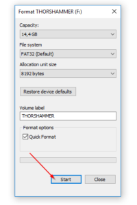 Encrypt USB Stick