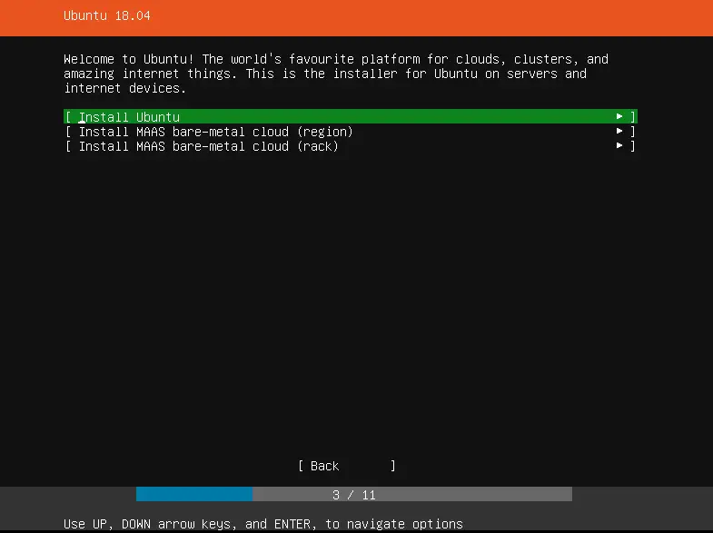 Install Ubuntu Server 18.04 LTS Guide