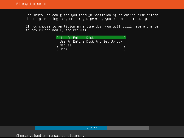 Install Ubuntu Server 18.04