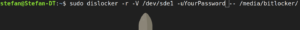 Open Bitlocker Drive on Linux Tutorial
