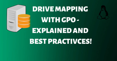 Drive Mapping with GPO: Explained and Best Practices! Drive Mapping with GPO: Explained and Best Practices!
