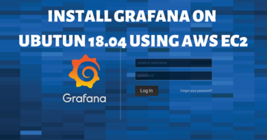 Install Grafana on Ubuntu 18.04 using AWS EC2 Install Grafana on Ubuntu 18.04 using AWS EC2