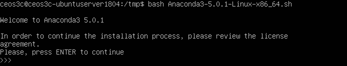 Install Anaconda Ubuntu 18.04