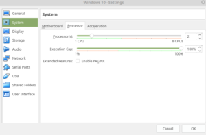 Install Windows 10 on VirtualBox