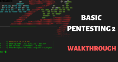 Basic Pentesting 2 Walkthrough Basic Pentesting 2 Walkthrough
