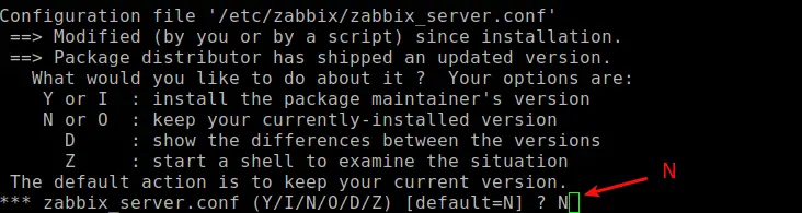 upgrade Zabbix from 3.4 to 4.0