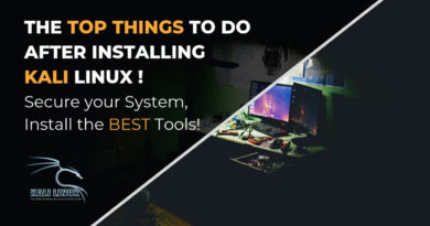 Top Things to do after Installing Kali Linux in 2020! Top Things to do after Installing Kali Linux in 2020!