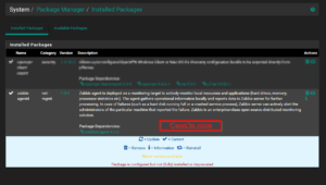 Monitor pfSense 2.4 with Zabbix