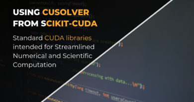 Using cuSolver from Scikit-CUDA Using cuSolver from Scikit-CUDA