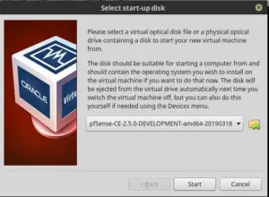 Install pfSense 2.5 on VirtualBox