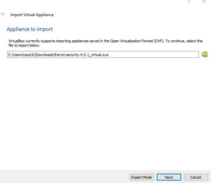 Install Parrot Security OS on VirtualBox