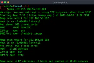 Nmap Host Discovery