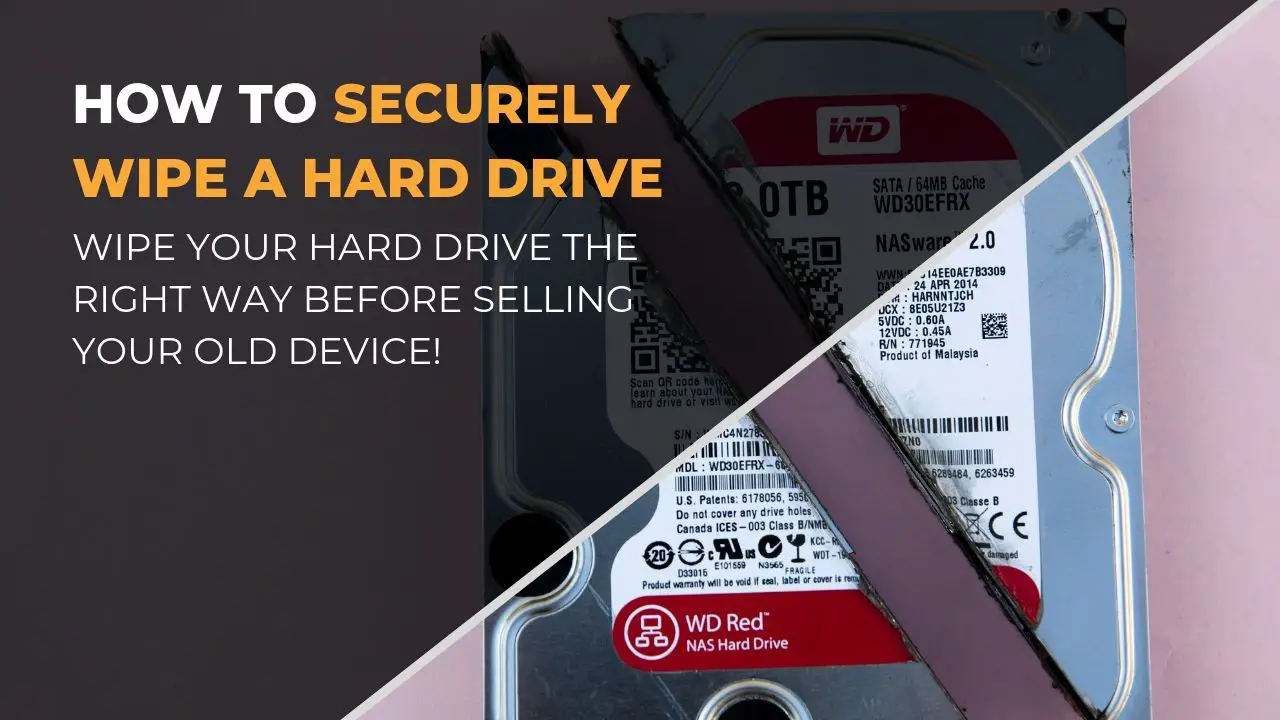 How to Securely wipe a hard drive