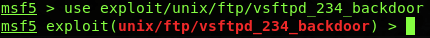 Metasploit ftp_exploit