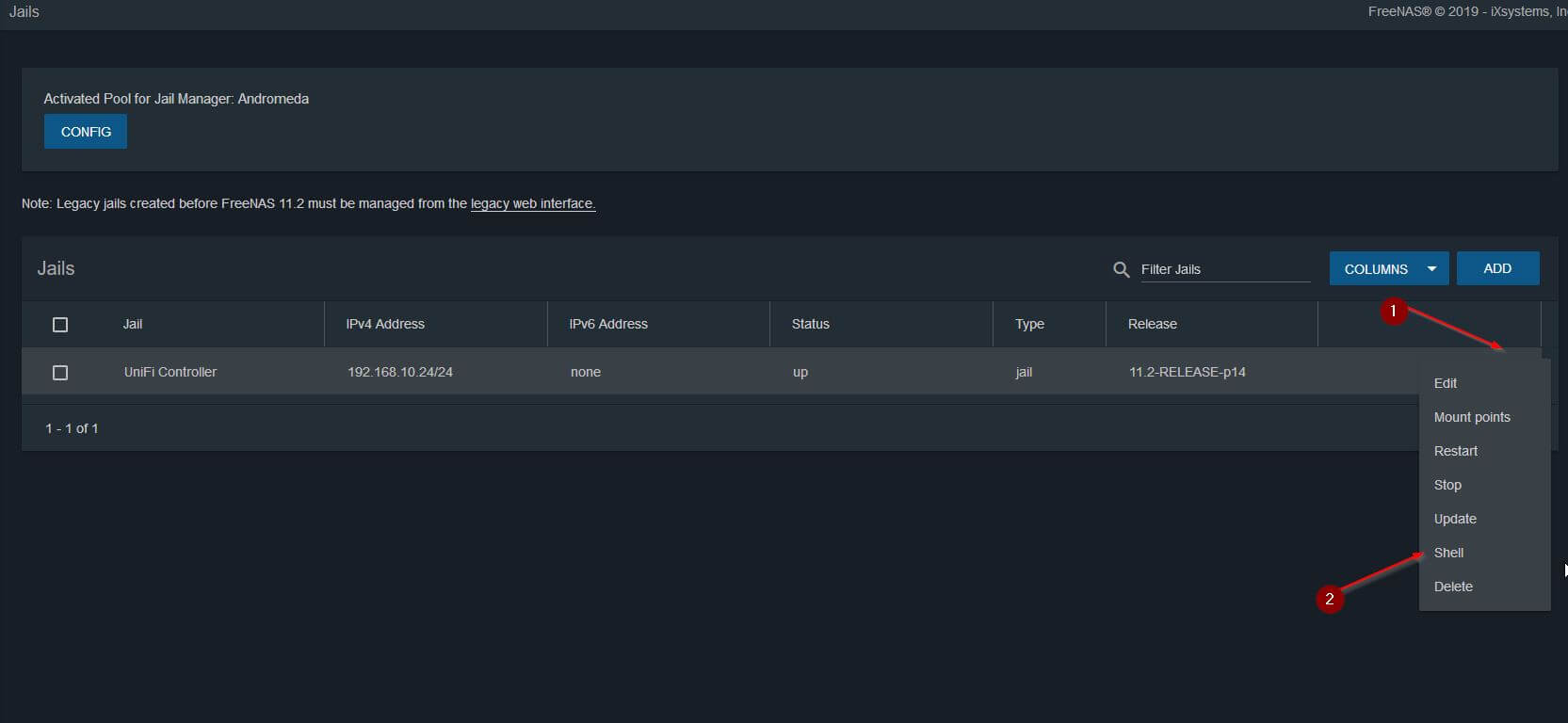 UniFi on TrueNAS