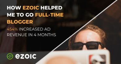 Ezoic Review – How Ezoic helped me to go Full-Time Blogger Ezoic Review – How Ezoic helped me to go Full-Time Blogger