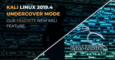 Kali Undercover Mode: Our favorite new Kali Linux feature! Kali Undercover Mode: Our favorite new Kali Linux feature!
