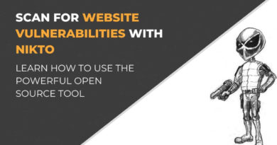 Scan for Website Vulnerabilities with Nikto Scan for Website Vulnerabilities with Nikto