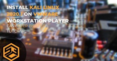 How to install Kali Linux 2020.1 on VMWare Workstation Player How to install Kali Linux 2020.1 on VMWare Workstation Player