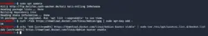 docker on kali docker on kali