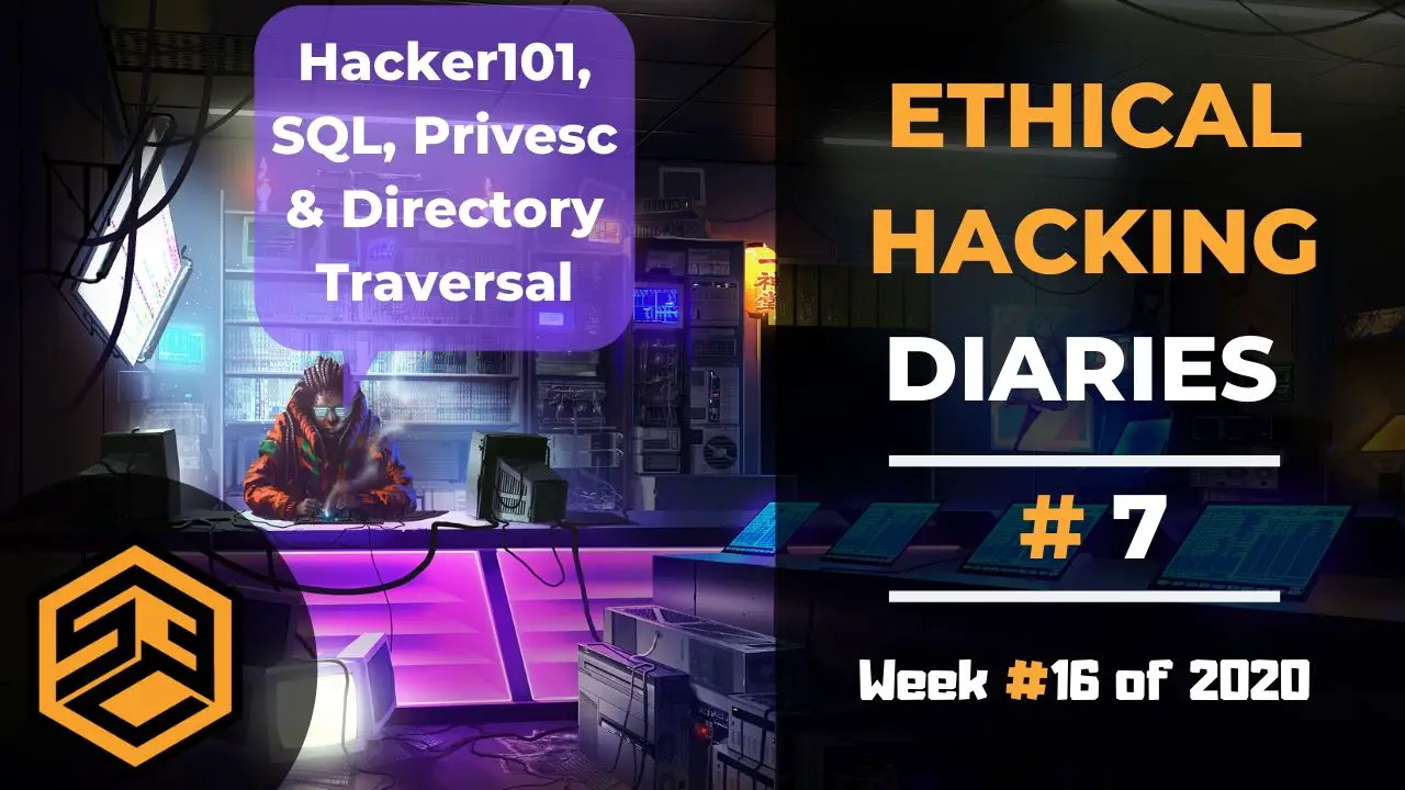 Ethical Hacking Diaries 7