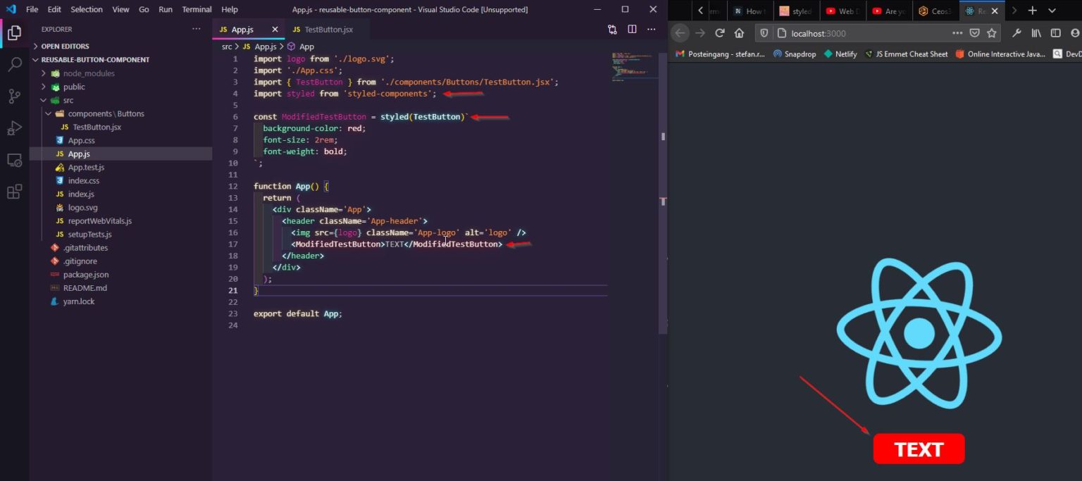 React Styled Components - The Complete Guide