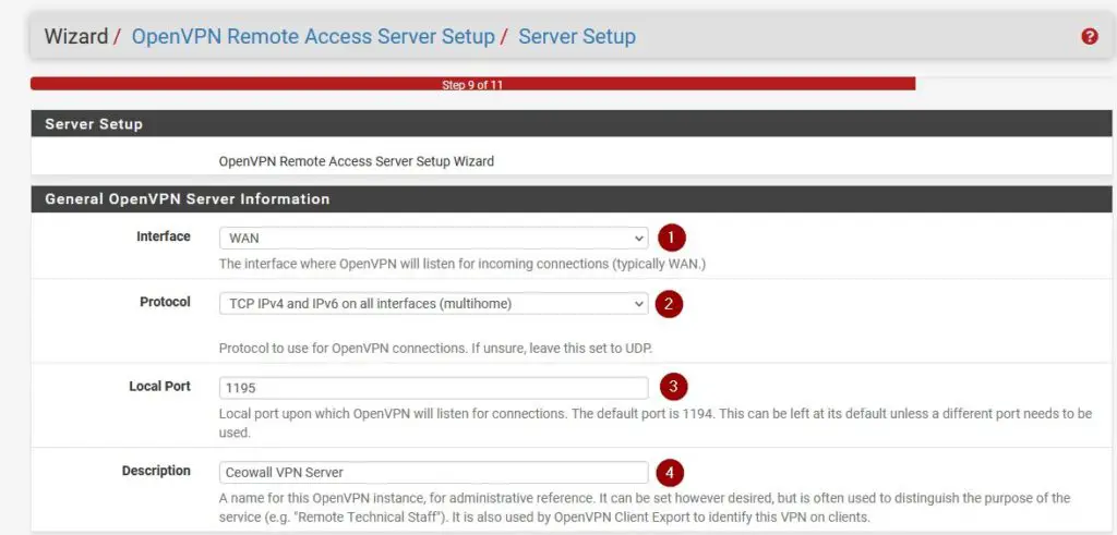 pfSense OpenVPN Server