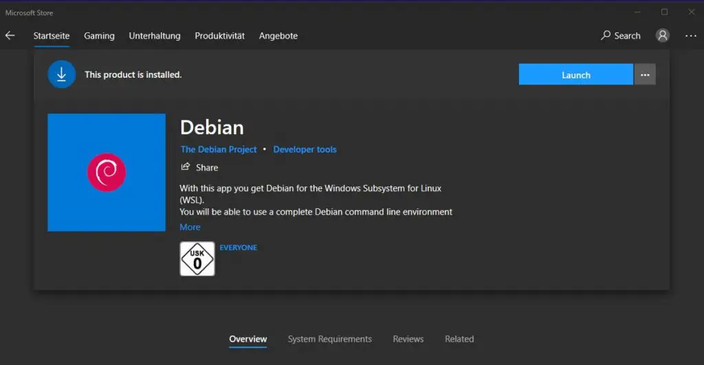 Install Debian on Windows