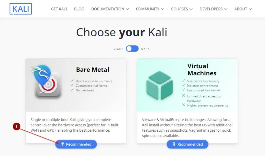 Download Kali Linux